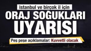 İstanbul, Bursa, Kocaeli, Sakarya ve birçok vilayet için ‘Oraj’ uyarısı! Hava durumu…